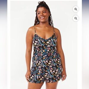 Floral Print Women's Sleepwear Set